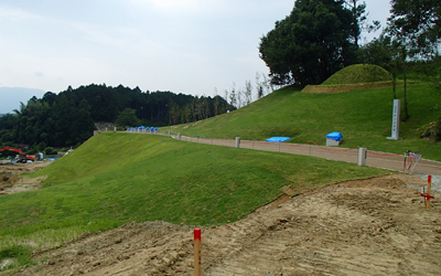 特別史跡キトラ古墳環境整備工事