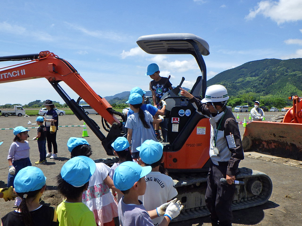 小学校児童の課外授業受け入れ（静岡市）