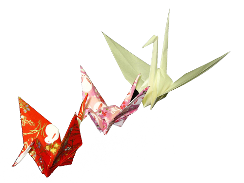 鶴の折り紙