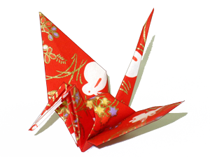 つるの折り紙